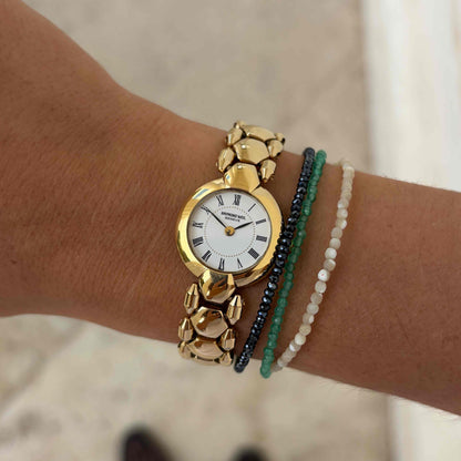 Raymond Weil Cocktail: Vintage Ladies 90s Gold with Roman Numerals