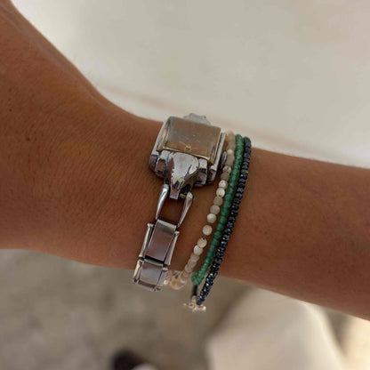 Ancre Cocktail Watch: Ladies 40s Mechanical Salmon Dial