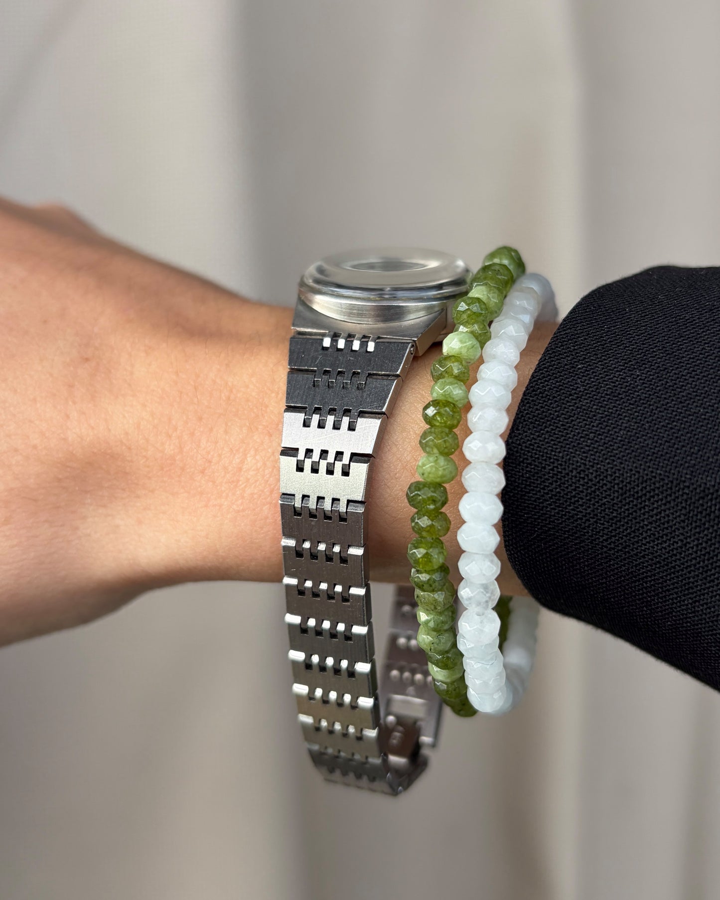 Citizen Dainty Watch: Vintage Ladies 80s Minimal Black Dial Mechanical