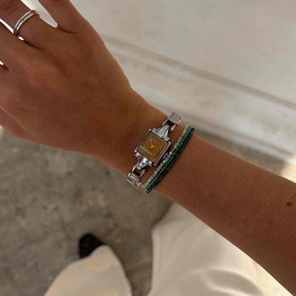 Ancre Cocktail Watch: Ladies 40s Mechanical Salmon Dial
