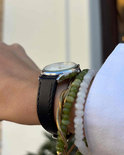 Orient Vintage Watch: Ladies Silver 90s White Dial Arabic Numerals