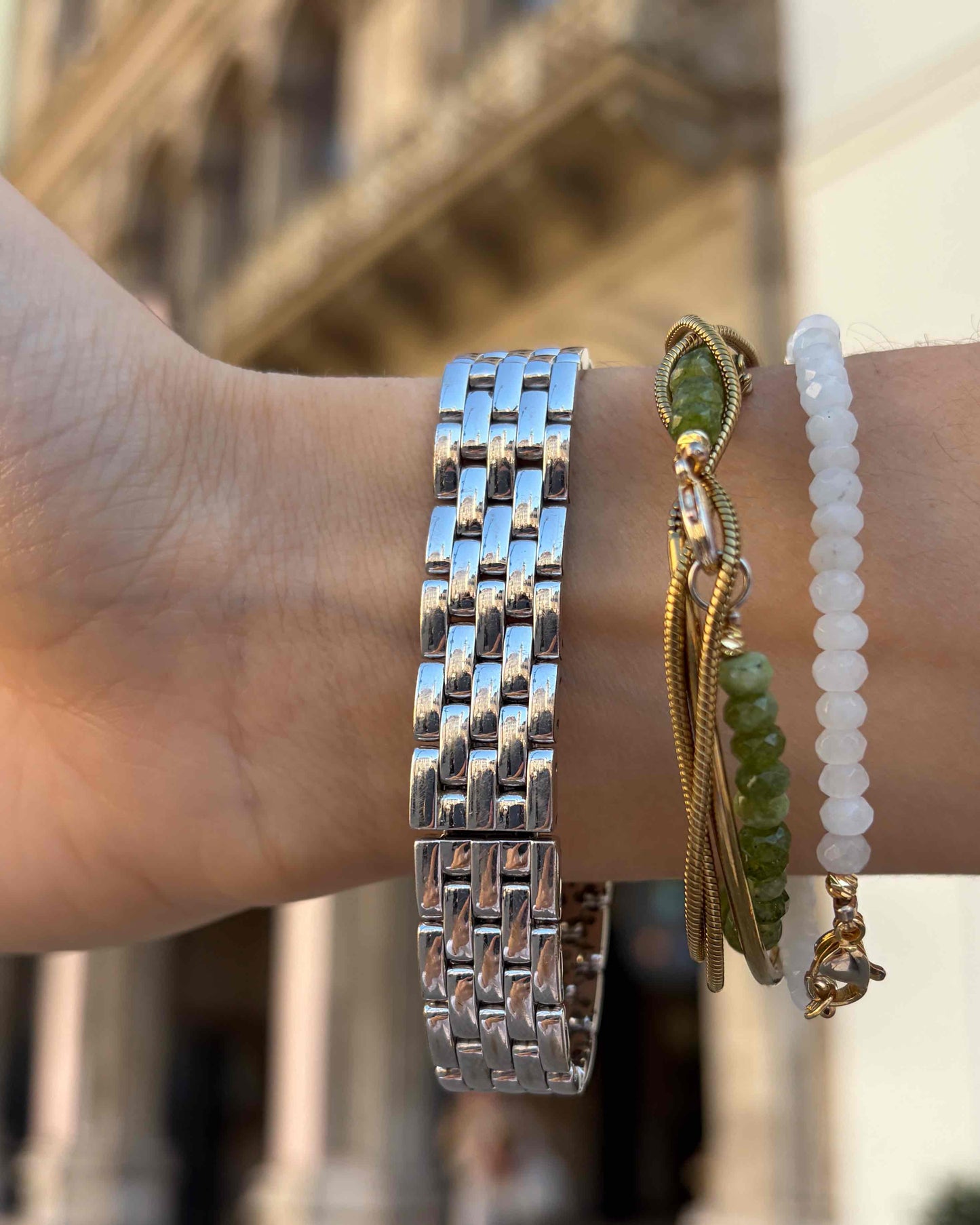 Raymond Weil Cocktail: Vintage Ladies 90s Silver with Roman Numerals