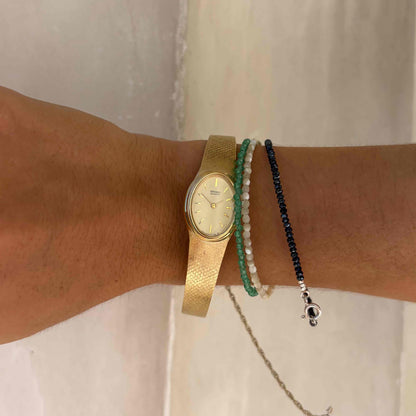 Seiko Cocktail Watch: Ladies Vintage 70s Champagne Dial - MINT