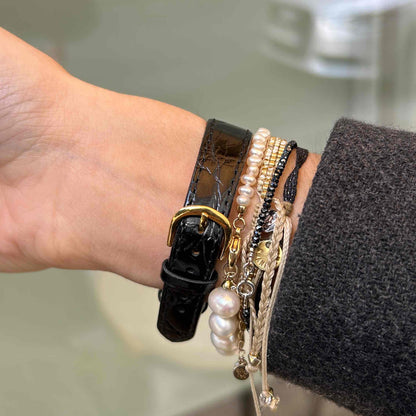 Osco Tank Watch: Vintage Ladies 80s Golden Rectangular with White Structured Dial