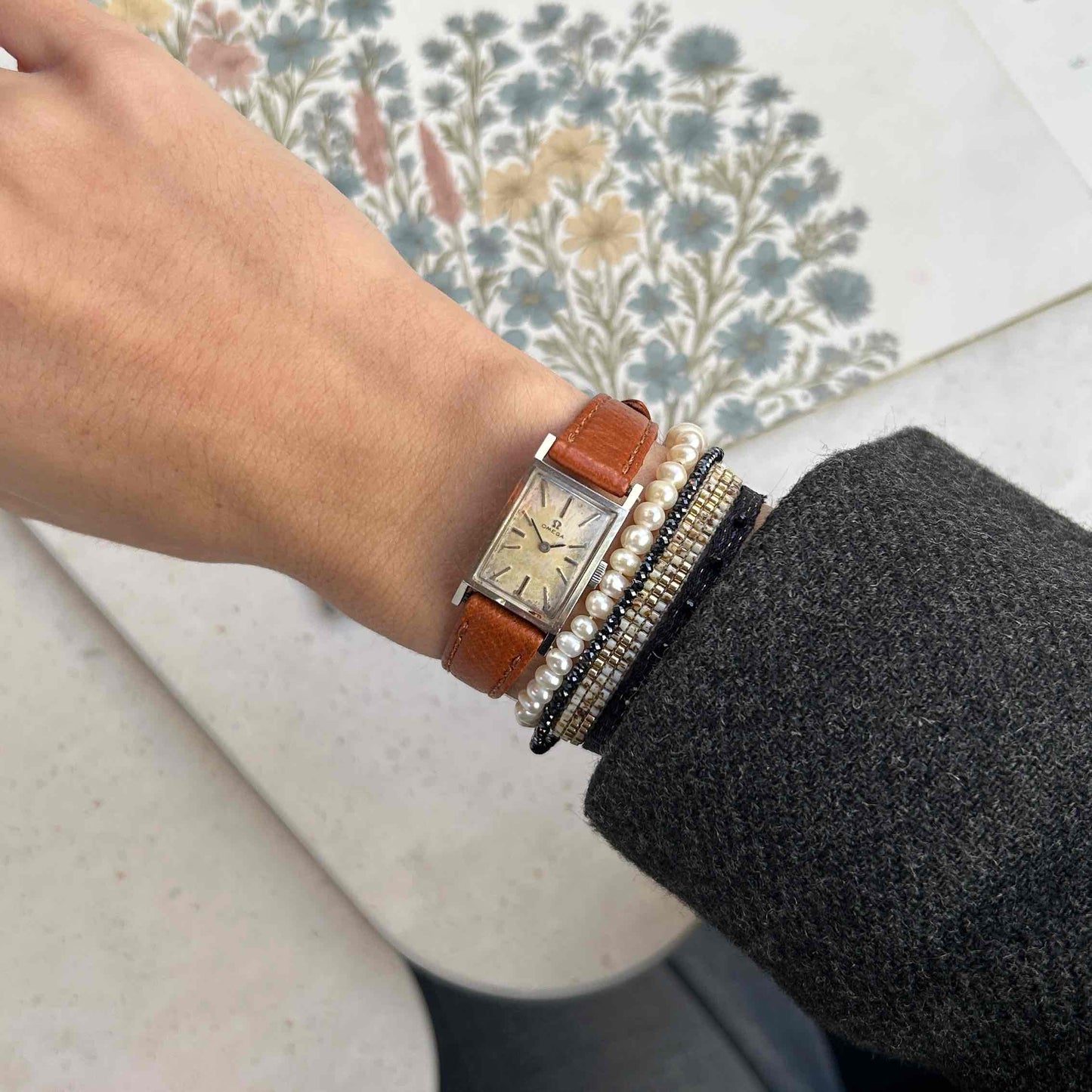 Omega Tank Watch: Vintage Ladies 60s Iconic Mechanical and White Dial