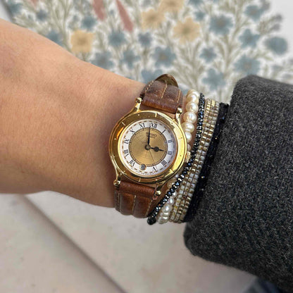 Seiko Age of Discovery: Ladies Watch 80s Gold Roman Numerals