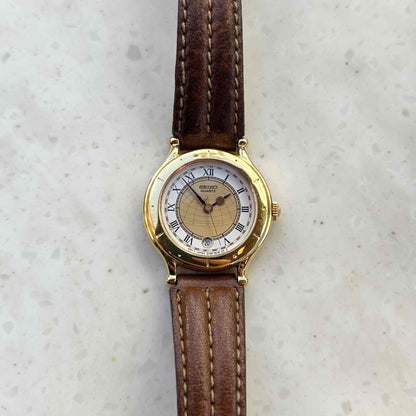 Seiko Age of Discovery: Ladies Watch 80s Gold Roman Numerals