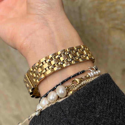 Raymond Weil Tango: Vintage Ladies 90s Watch Gold with Diamonds-Set Dial