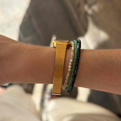 Citizen Cocktail Watch: 80s Dainty Ladies Golden Rectangular Style