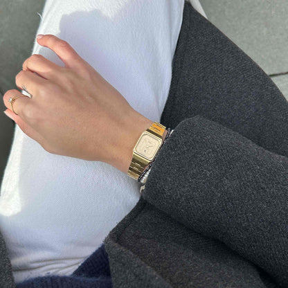 Seiko Vintage Watch: Ladies Tank 90s Golden Dainty with Small Second