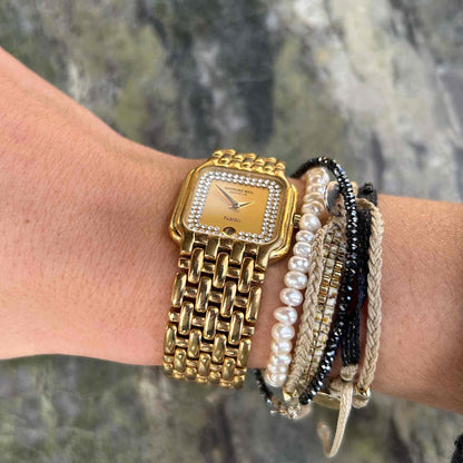 Raymond Weil Fidelio: Vintage Ladies 90s Watch Diamond-Set Dial