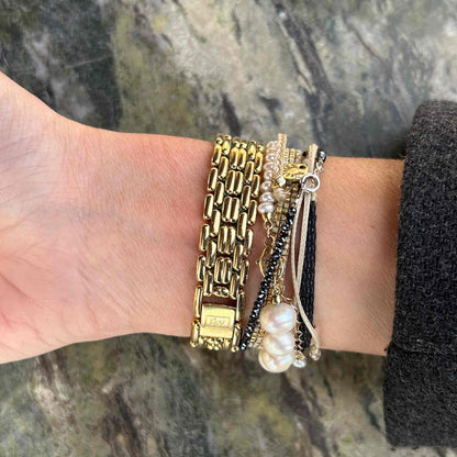 Raymond Weil Cocktail: Vintage Ladies 90s Watch Gold with Diamonds-Set Dial