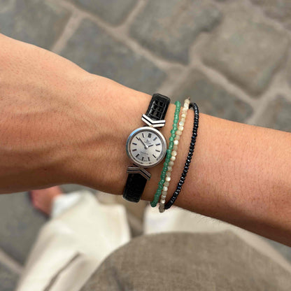 Omega Geneve Cocktail: Ladies 70s Hand-Wound Silver Dial Hooded Lugs