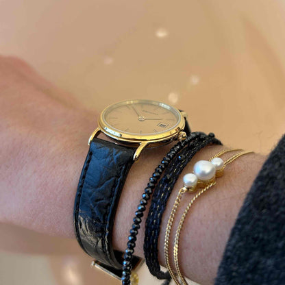 Zenith Vintage Watch: Ladies 80s Minimal Champagne Dial - NOS