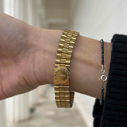 Longines Conquest Classic: Dainty Ladies 80s Golden with Champagne Dial