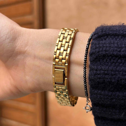 Seiko Cocktail Watch: Ladies Vintage 90s Champagne Dial - MINT