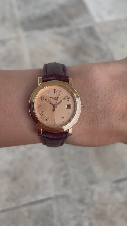 Longines Vintage Ladies Watch, Wrist Shot Video